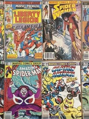 Marvel Comic Group 8 Comics Mixed Lot